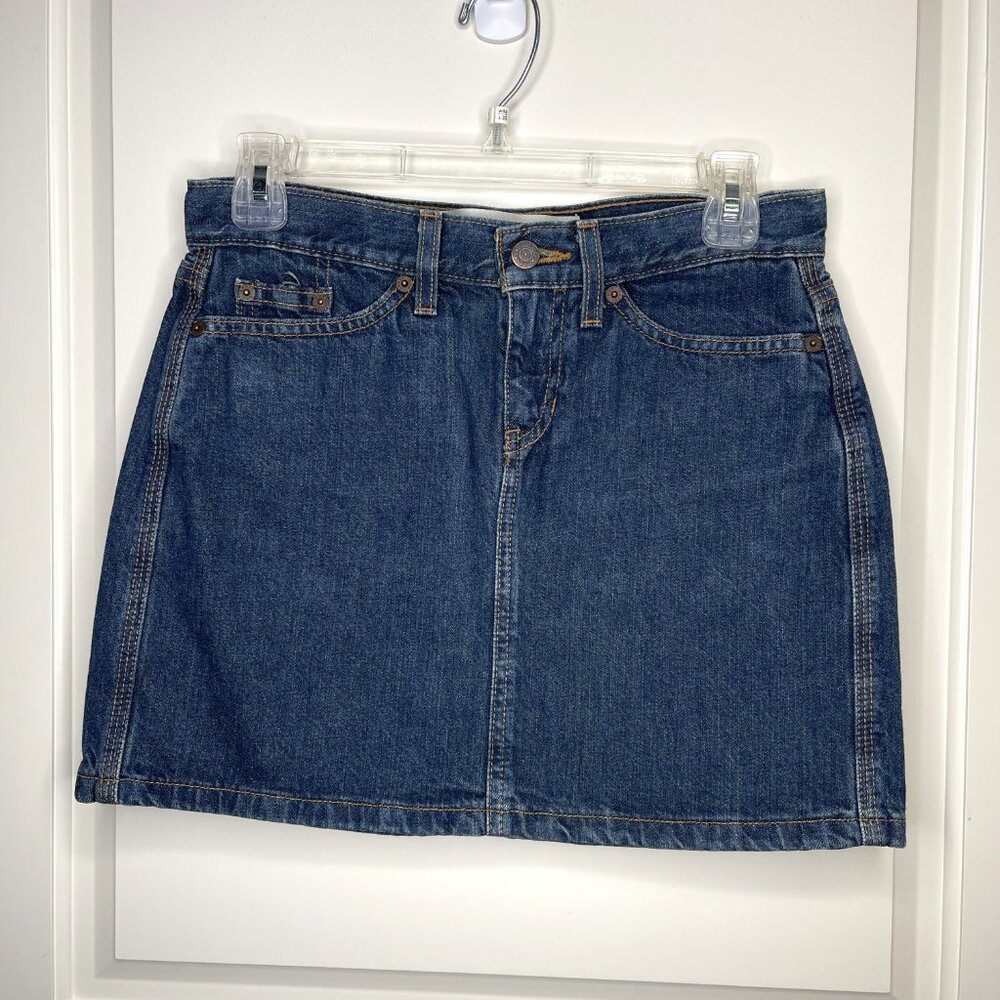 Gap Jeans Denim Mini Skirt | Classic 5-Pocket Skirt | Vintage early 2000 Size 2
